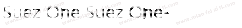 Suez One Suez One字体转换